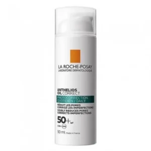 écran solaire la roche-posay anthelios huile correct 50 ml pour peaux sensibles