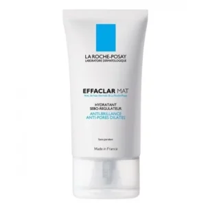 la roche-posay effaclar mat hydratant sébo-régulateur - 40ml pour pores resserrés