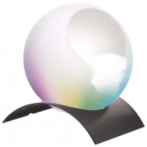 diffuseur d'huiles essentielles lanaform aroma globe avec couleurs changeantes