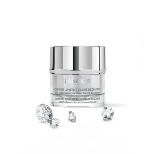 gommage visage à la poudre de diamant lancior 50ml - élimine les impuretés et illumine le teint