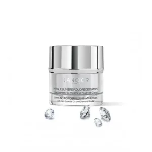 masque de beauté à la poudre de diamant lancior 50ml pour éclat et unification du teint