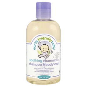 shampoing pour bébé lansinoh et gel lavant à la camomille 250ml
