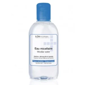 eau micellaire lca pharma 500ml – démaquillant doux pour peaux sensibles