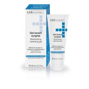 gel lavant surgras 200ml - lca pharma pour peau sensible et très sèche