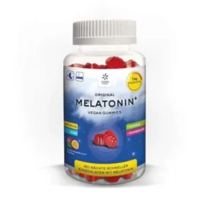 vegan melatonin gummies with vitamin b6 - lemon pharma original melatonine + 60 gummies 1 mg