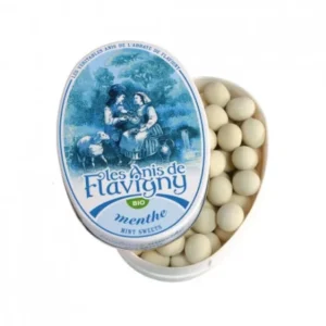 bonbons à la menthe biologique - les anis de flavigny