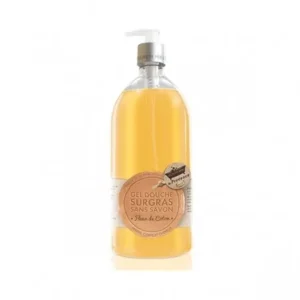 gel douche sans savon fleur de coton 1l - les petits bains de provence