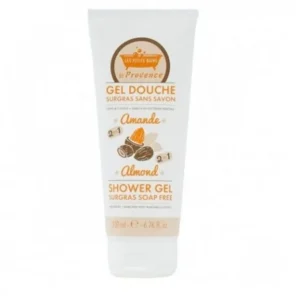 gel douche surgras amande 200ml - les petits bains de provence