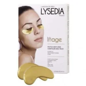 patch anti âge contour des yeux lysedia - pack de 5 unités hydratant et décongestionnant