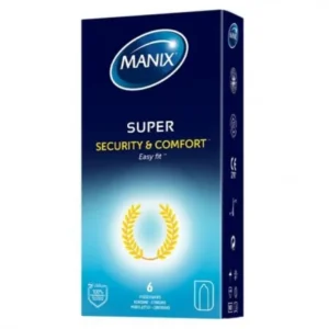 Préservatifs fins lubrifiés Manix Super 6 - Protection et Confort
