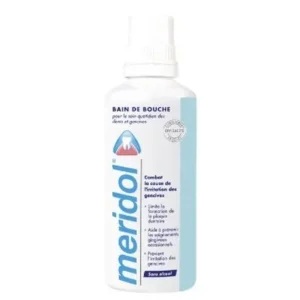 bain de bouche protection gencives meridol 400ml - soin antibactérien efficace