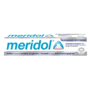 dentifrice meridol protection gencives blancheur - soin apaisant et blanchissant