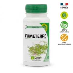 fumeterre capsules - mgd fumeterre 120 gelules for digestive support