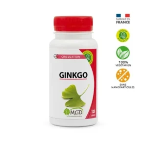 mgd ginkgo biloba pillulier 120 gélules