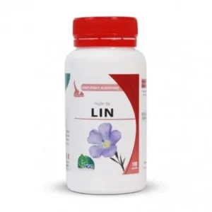 huile de lin mgd nature – 100 capsules riches en oméga 3