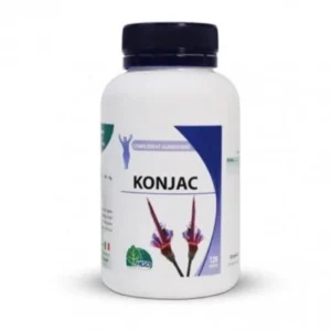 konjac capsules by mgd nature – 120 gelules for appetite control