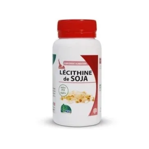 lécithine de soja mgd nature 100 capsules - complément alimentaire riche en phospholipides
