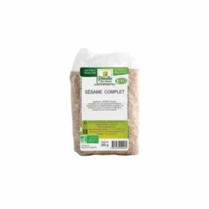 graines de sésame complètes bio 250g - moulin des moines