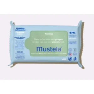 lingettes nettoyantes mustela à l’avocat bio - 60 unités