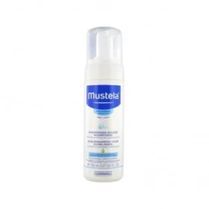 shampooing mousse nourrisson mustela avec diffuseur - 150ml