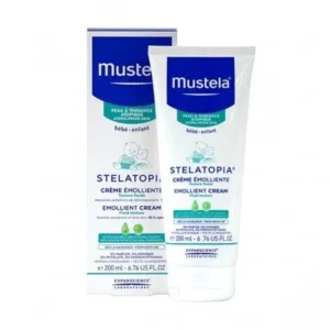creme emolliente mustela stelatopia 200ml - soin des peaux sèches