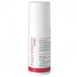 nacriderm apeel peeling gel nuit - home peeling quotidien 30 ml