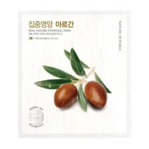 argan hydrogel mask by nature republic – deep hydration & nourishment 23g