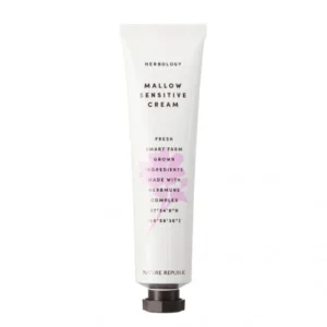 crème peau sensible nature republic herborology mallow - 70 ml
