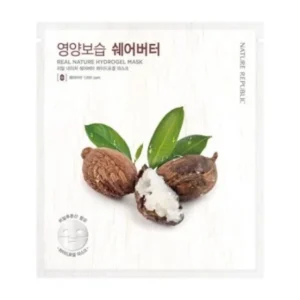 nature republic shea butter mask hydrogel 23g – deep hydration & nourishment