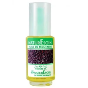 huile de moutarde nature soin 50ml - réchauffante, anti-inflammatoire & anti-oxydante