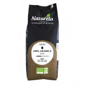 café en grain pur arabica bio - naturela 500g