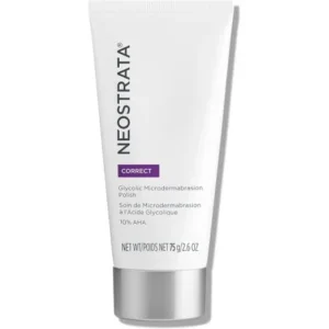 neostrata glycolic microdermabrasion polish 75g – exfoliating skin resurfacer with 10% glycolic acid