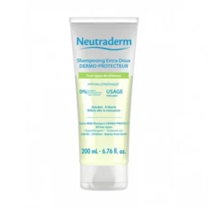 doux shampooing neutraderm extra-doux dermo-protecteur 200ml – hypoallergénique & sans paraben
