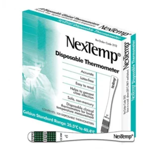 thermomètres jetables nextemp ultra - précision et sécurité anti-contamination