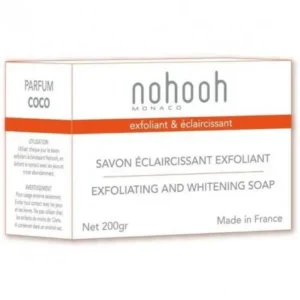 savon exfoliant éclaircissant au coco nohooh - 200g