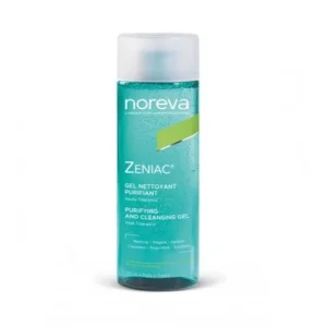 gel nettoyant purifiant noreva zeniac haute tolérance 200ml – visage et corps