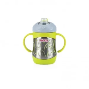 thermos enfant isotherme nuby™ imprimé geo avec bec en silicone 220ml