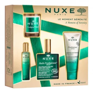 coffret relaxant nuxe le moment sérénité – ensemble bien-être prodigieux néroli