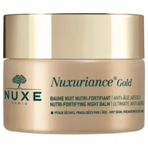 baume nuit nuxe nuxuriance gold - soin nutri-fortifiant anti-âge 50ml