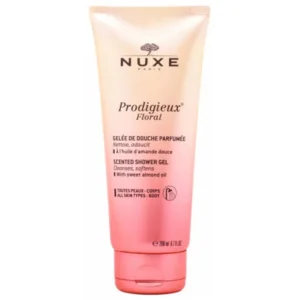 gelée de douche florale nuxe prodigieux - douche parfumée 200ml