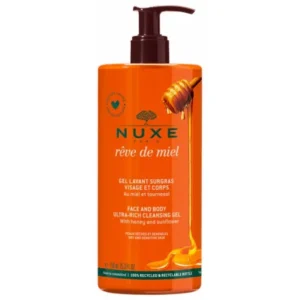 gel lavant surgras nuxe rêve de miel visage et corps 750 ml