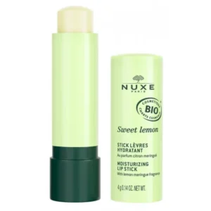 lip balm nuxe sweet lemon hydrating stick 4g - organic & vegan