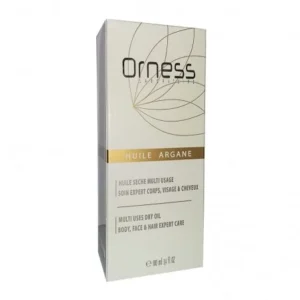 huile argane sèche multi-usage orness - soin expert corps, visage & cheveux 34ml