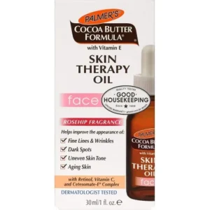 huile visage régénérante palmer's skin therapy visage rose 30ml
