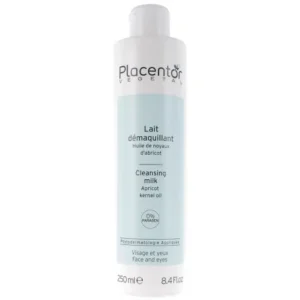 lait démaquillant visage et yeux placentor végétal - nettoyant doux 2en1