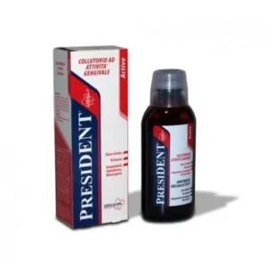 bain de bouche président active 250 ml – traitement efficace pour la maladie des gencives