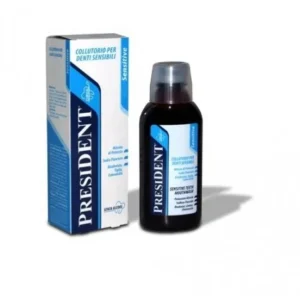 bain de bouche sensitive président 250 ml pour dents sensibles