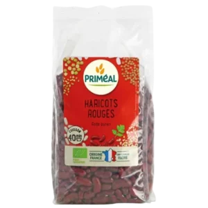 haricots rouges bio priméal 500g - cultivés en france, idéals en salade et cuisine mexicaine