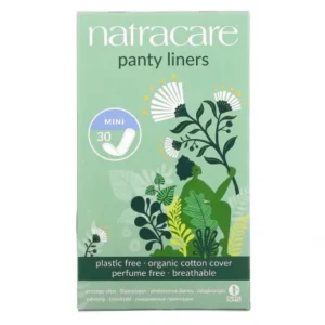 protège-slips mini naturels en coton biologique natracare protege slip 30u