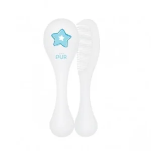 brosse bébé - brosse et peigne garçon doux et sécurisés pur 6905